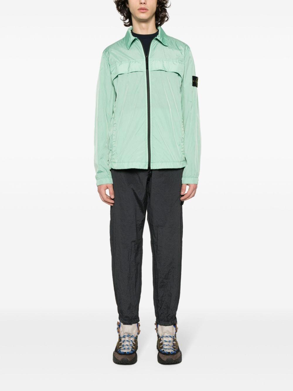 Compass-motif Jacket In Green Product Image