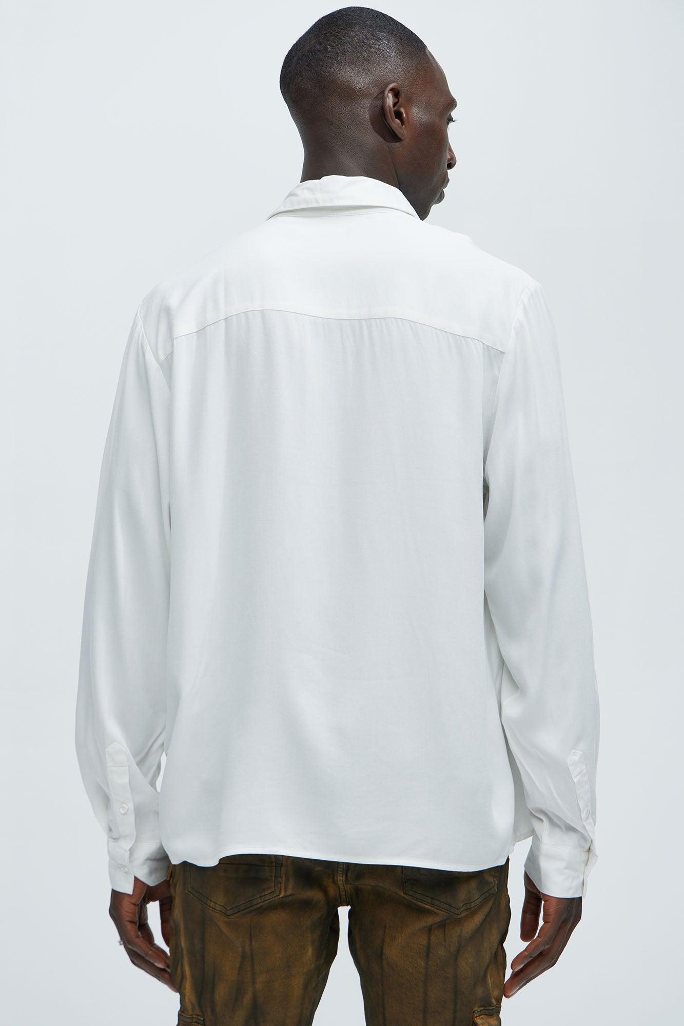 Easy Popover Shirt - White Product Image