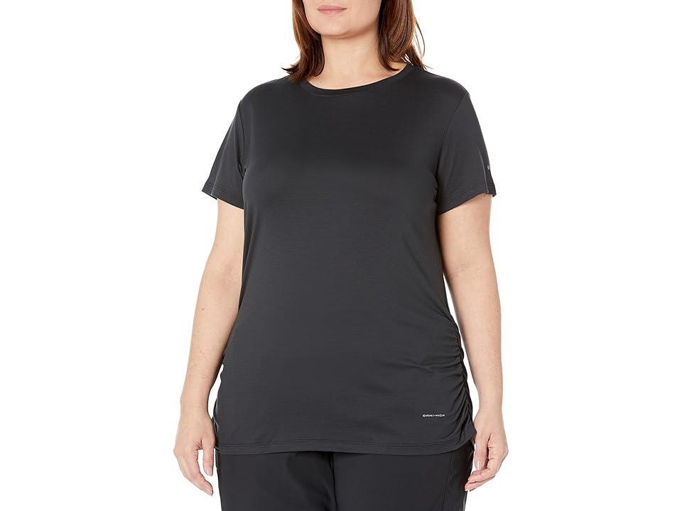 Columbia Womens Leslie Falls Short Sleeve Shirt - Plus Size- Product Image