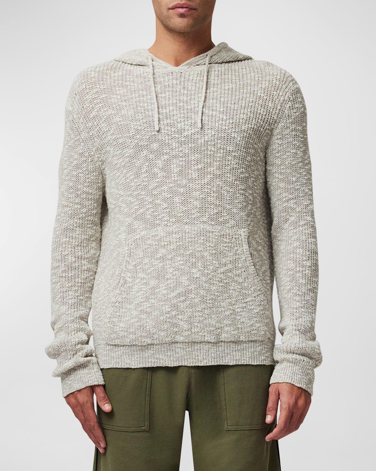 Mens Slub Cotton Hoodie Product Image