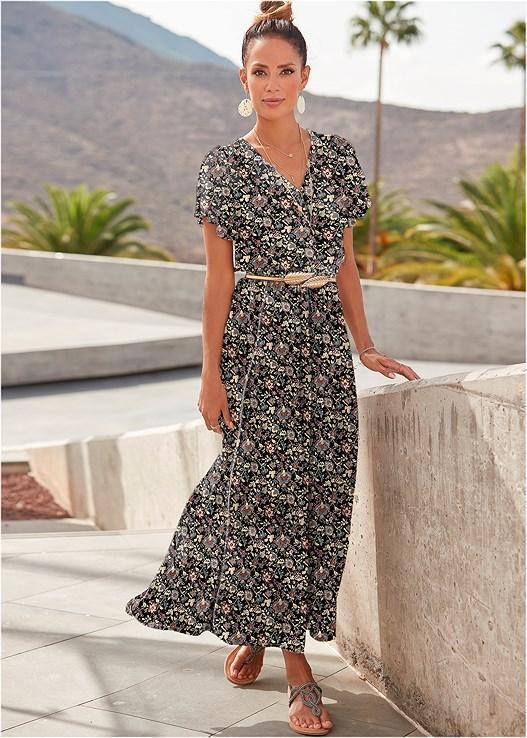 Printed Maxi Dress Product Image