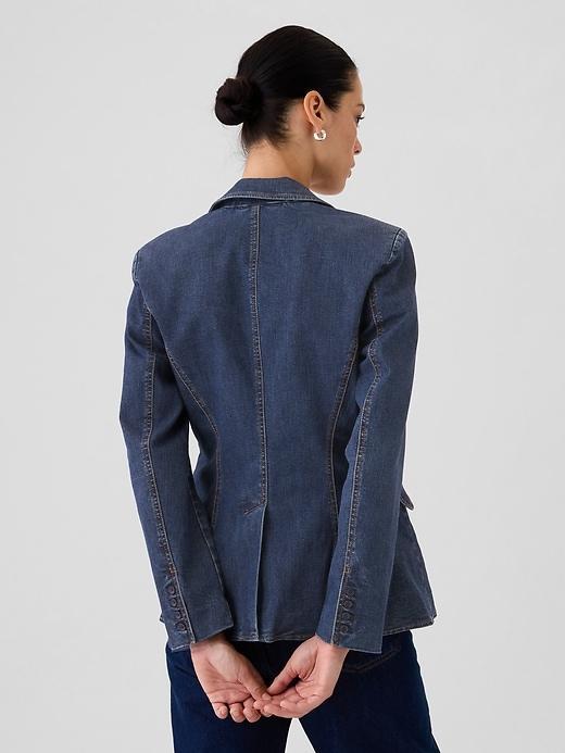 Denim Blazer Product Image