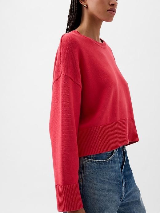 Oversized Crewneck Sweater Product Image