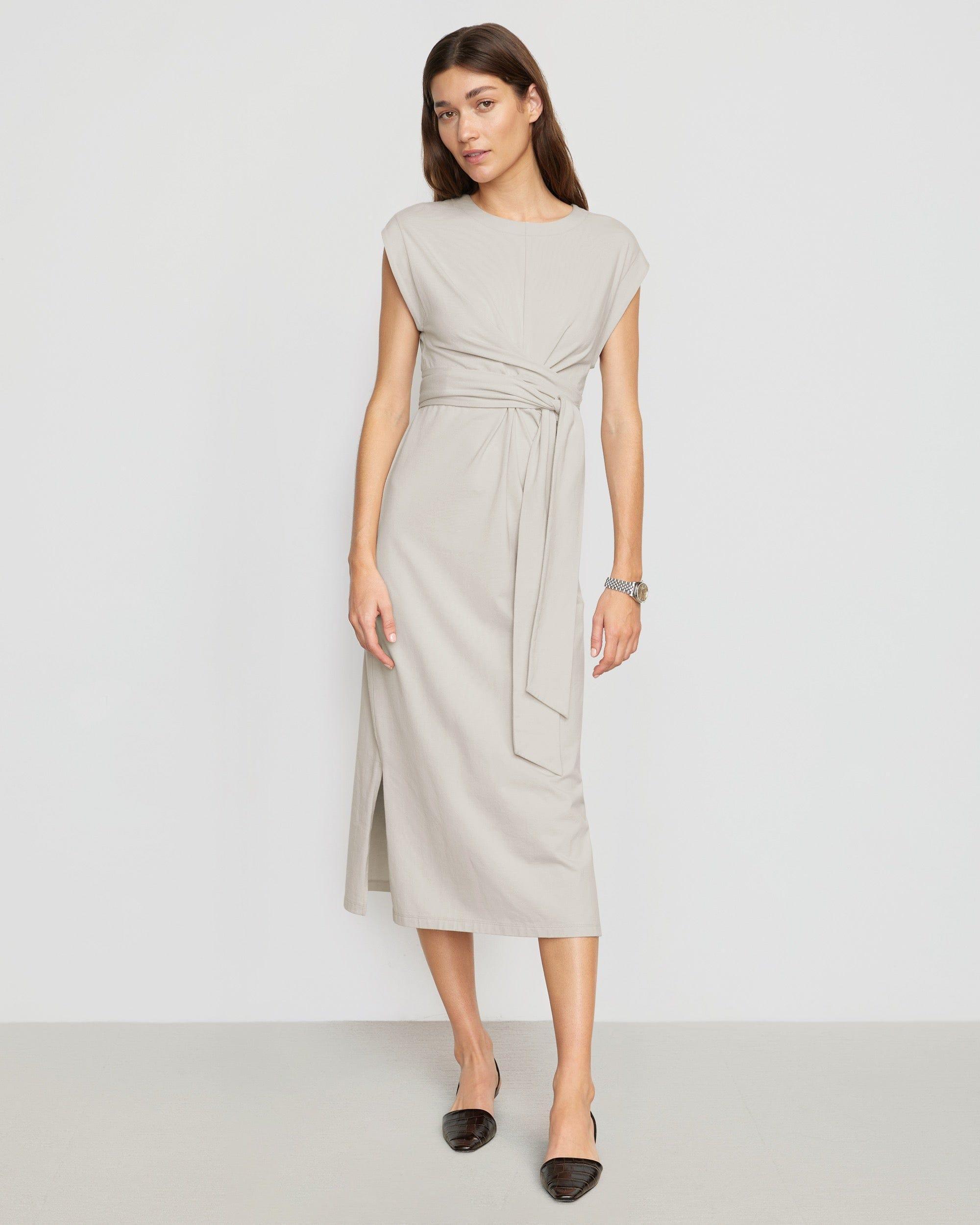 Fei Tie-Front Organic Cotton Dress Product Image