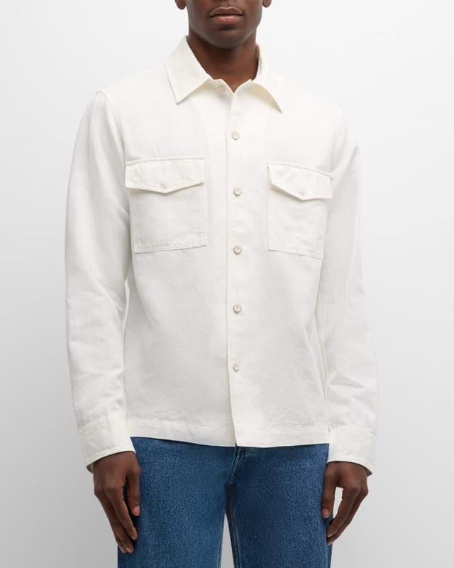 Mens Riverton Denim Overshirt Product Image