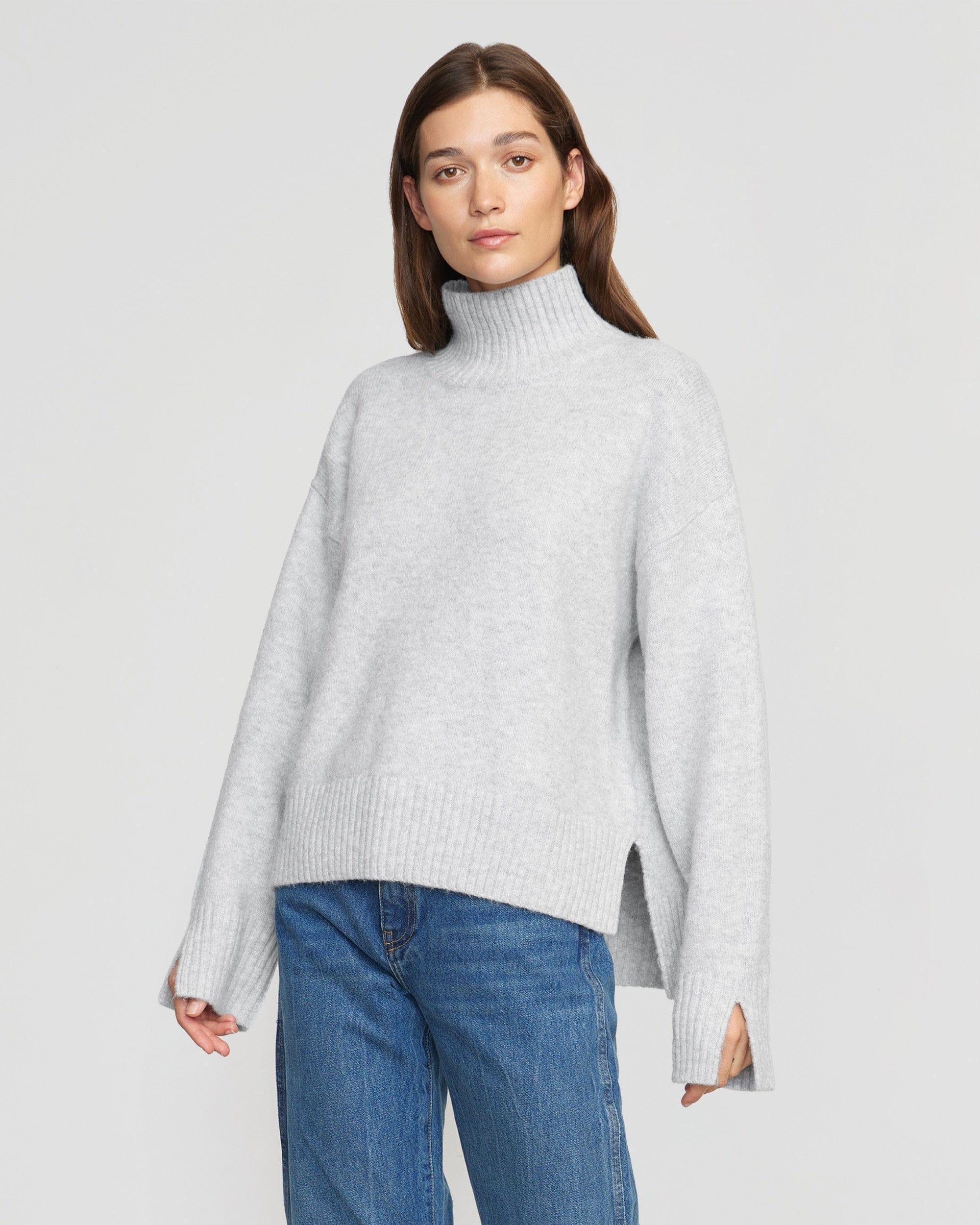 Karlie Oversized Turtleneck Sweater Product Image