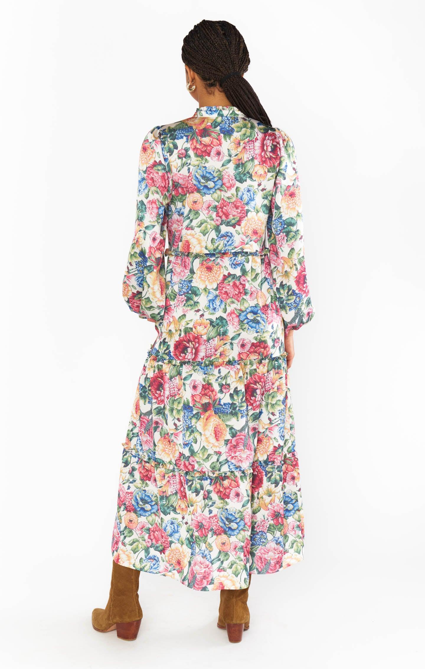 Loretta Maxi Dress ~ Dusty Meadows Product Image