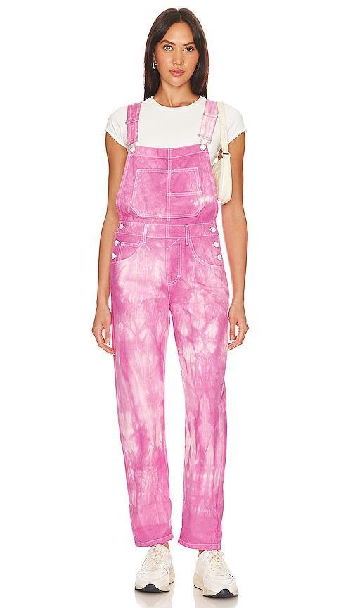 x We The Free Ziggy Denim Overall In Electric Bouquet Product Image