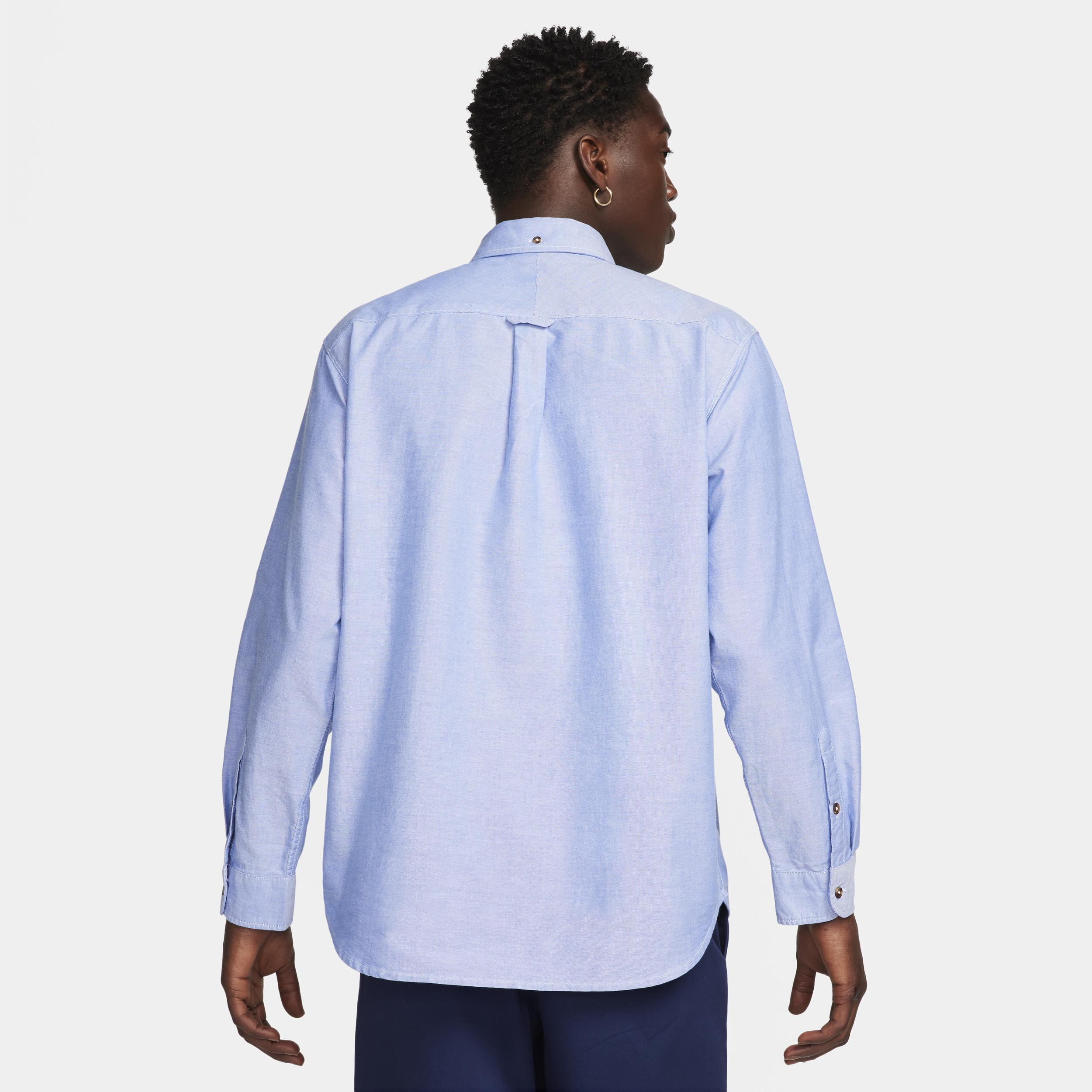 Nike Men's Life Long-Sleeve Oxford Button-Down Shirt Product Image