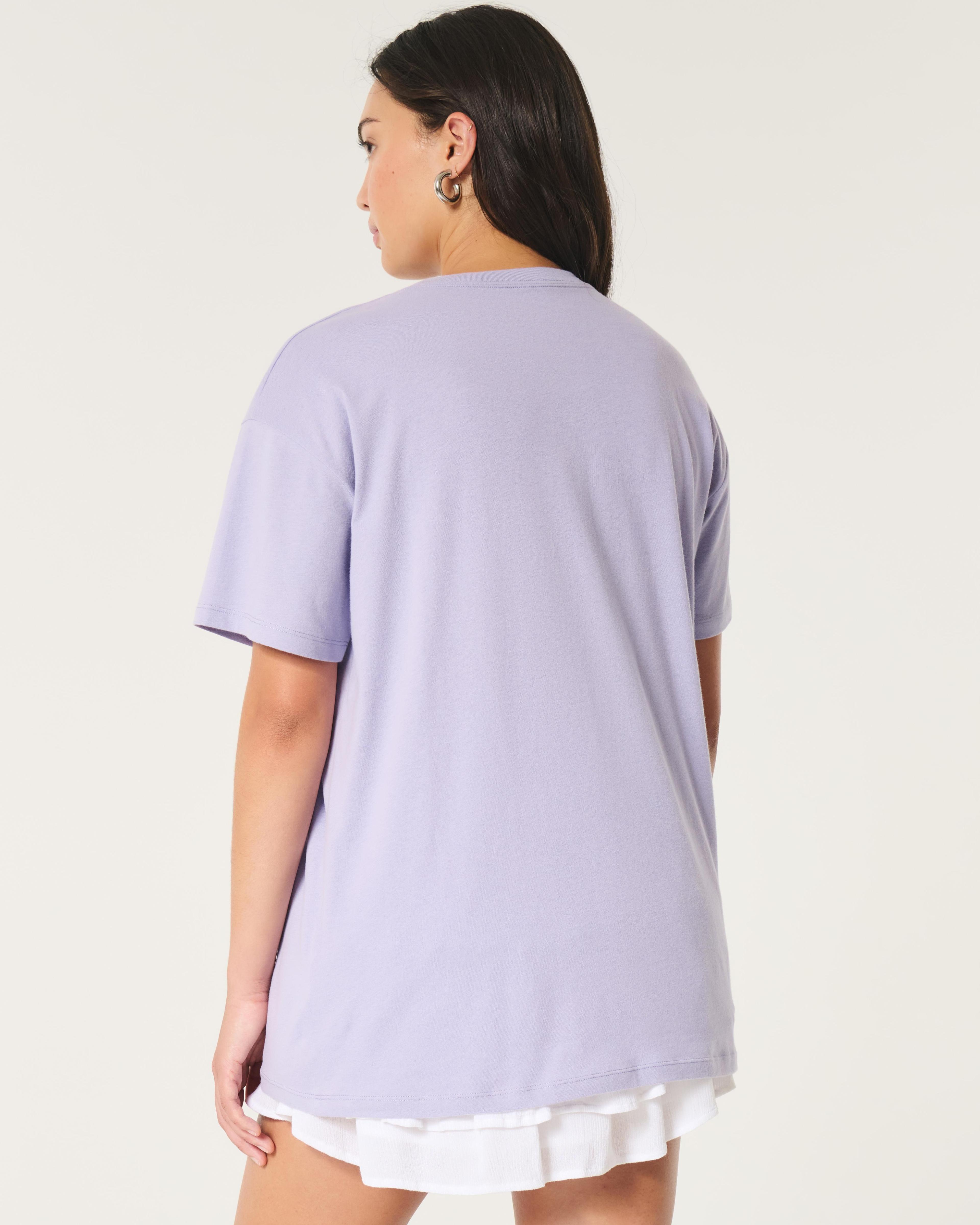 Oversized Athletic Graphic Tee Product Image