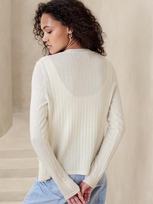 Nezha Merino Cardigan Product Image