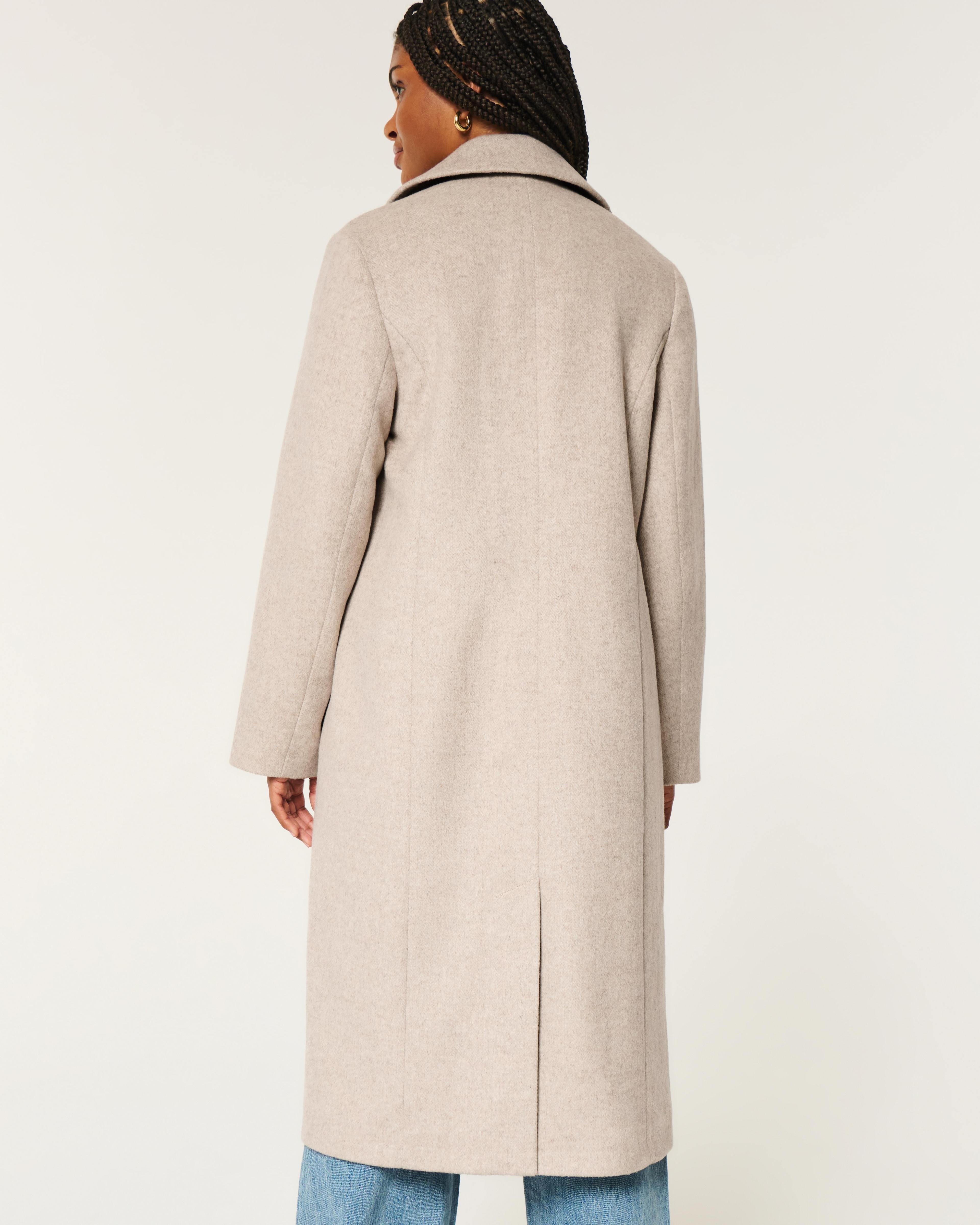 Wool Blend Longline Coat Product Image