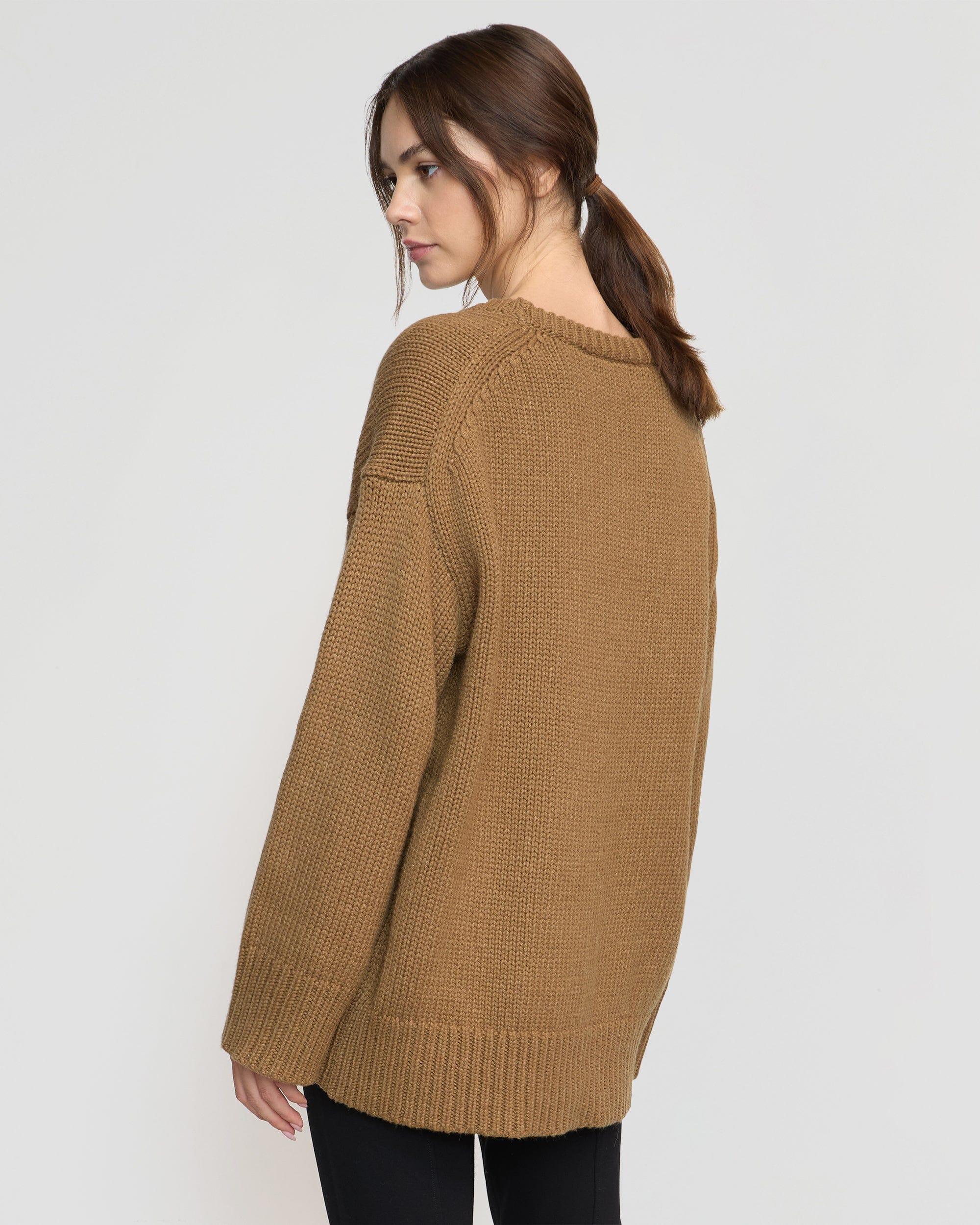 Archie Deep U-Neck Sweater Product Image