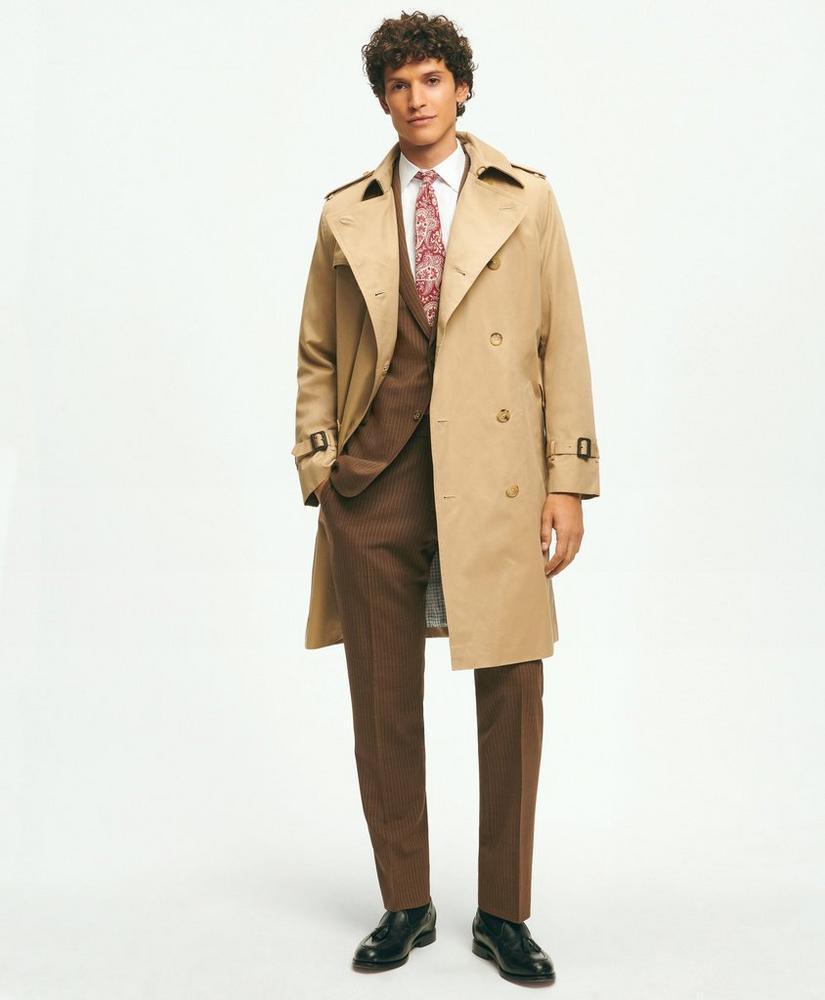 Supima® Cotton Gabardine Trench Coat Product Image