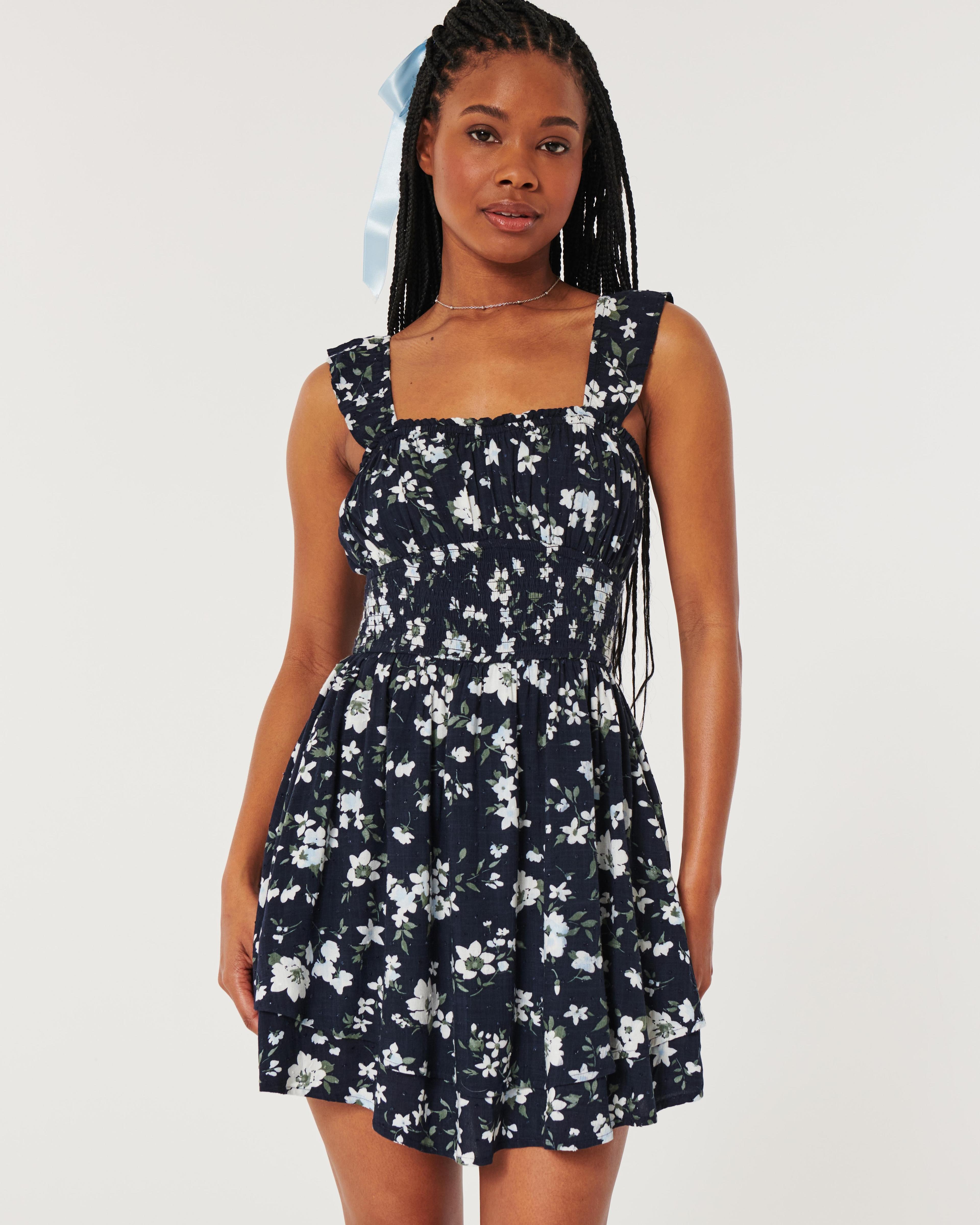 Hollister Saidie Double-Tier Skort Dress Product Image