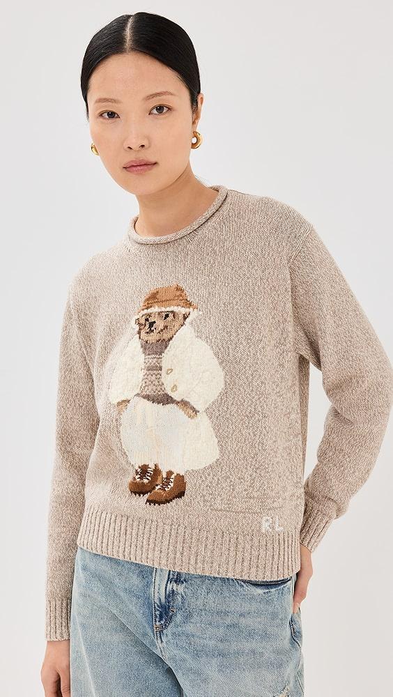 Polo Ralph Lauren Bear Long Sleeve Pullover | Shopbop Product Image