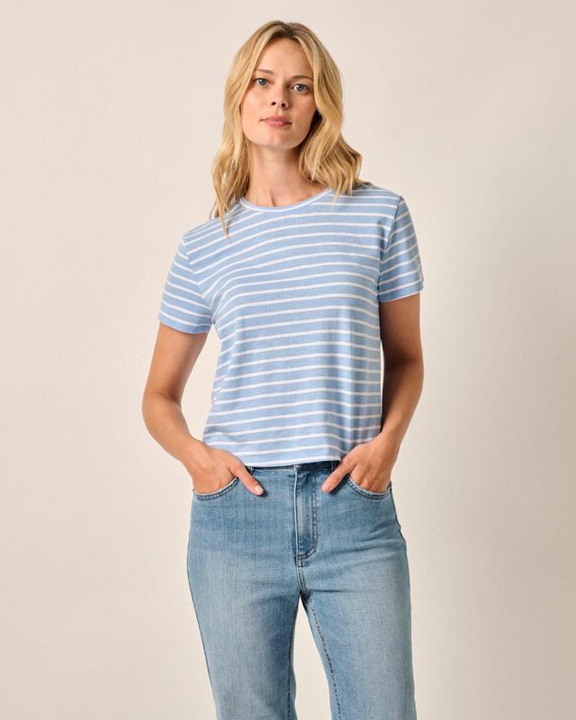 johnnie-O Shoreline Striped T-Shirt Product Image