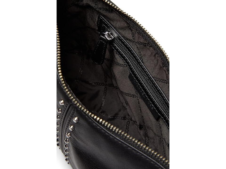 Astor Large Studded Leather Shoulder Bag Product Image