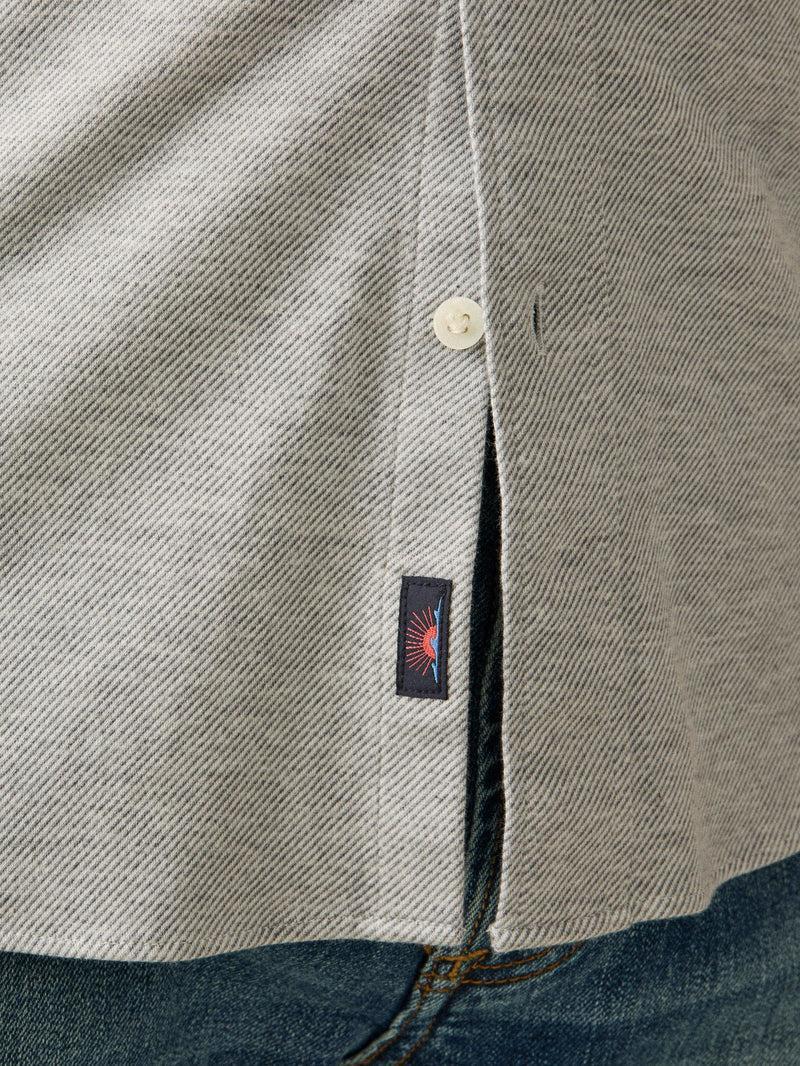 Coastline Knit Shirt - Grey Heather Twill Product Image