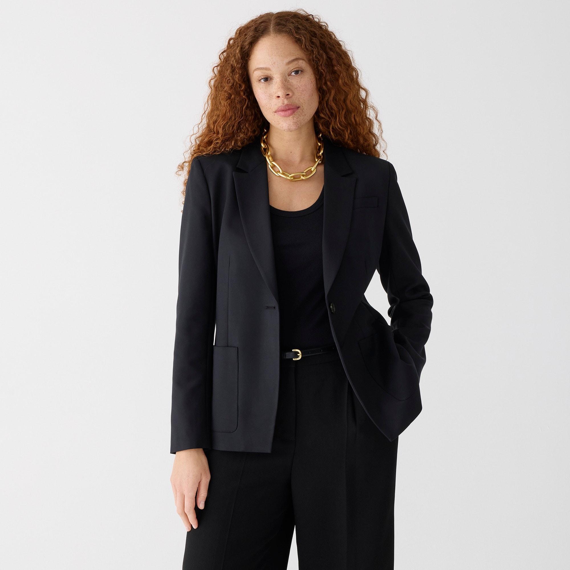 Petite Helena blazer in city twill product image