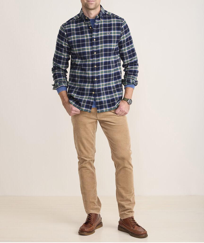 Vineyard Flannel Plaid Shirt Product Image