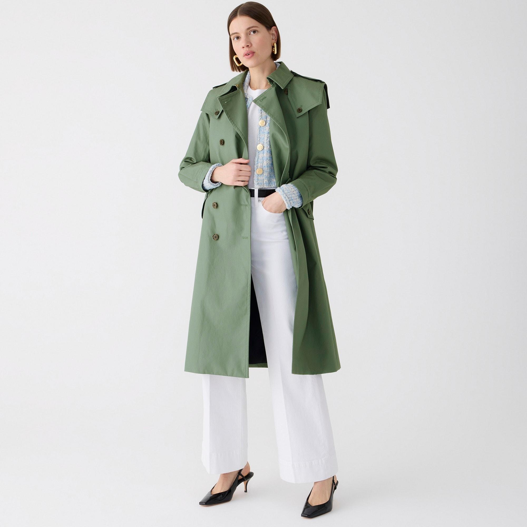 Double-breasted trench coat Product Image