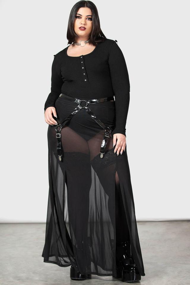 Venomous Magdelana Maxi Skirt [PLUS] Female Product Image