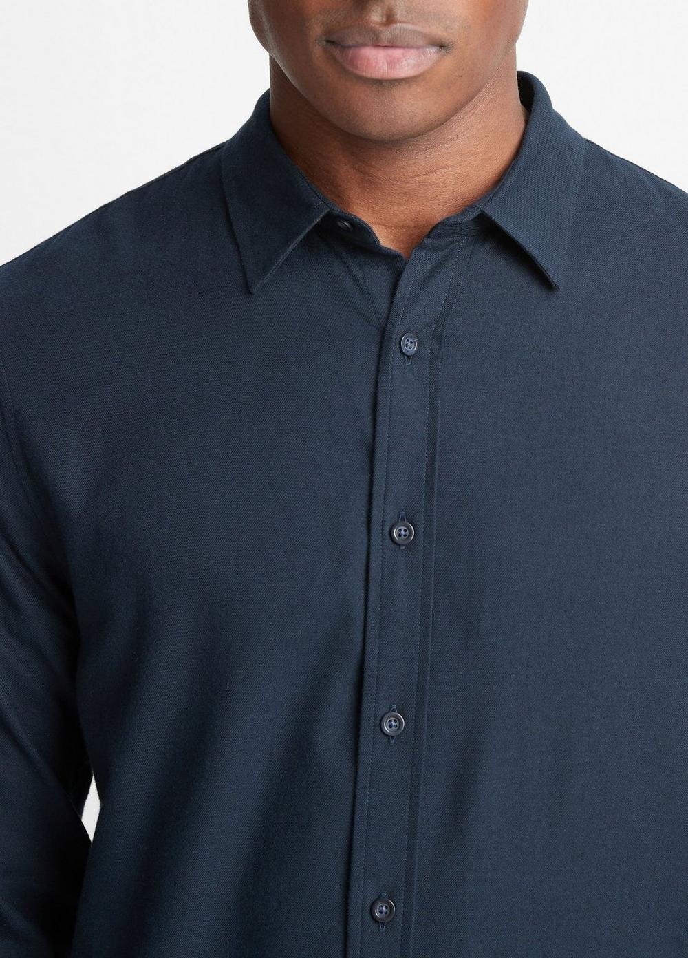 Brushed Cotton-Wool Shirt Product Image