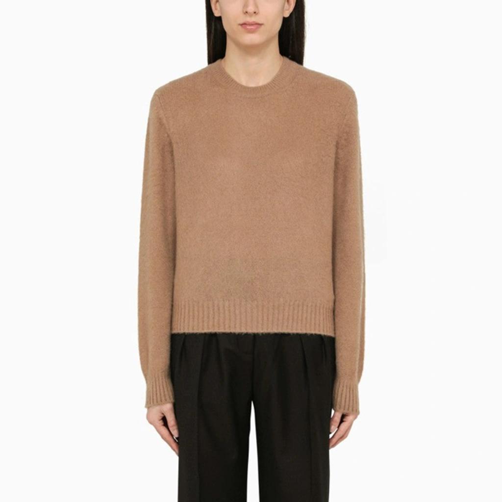 Cashmere Crew-neck Sweater In Cream product image