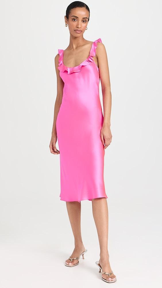 Amanda Uprichard Maelyn Silk Dress | Shopbop Product Image