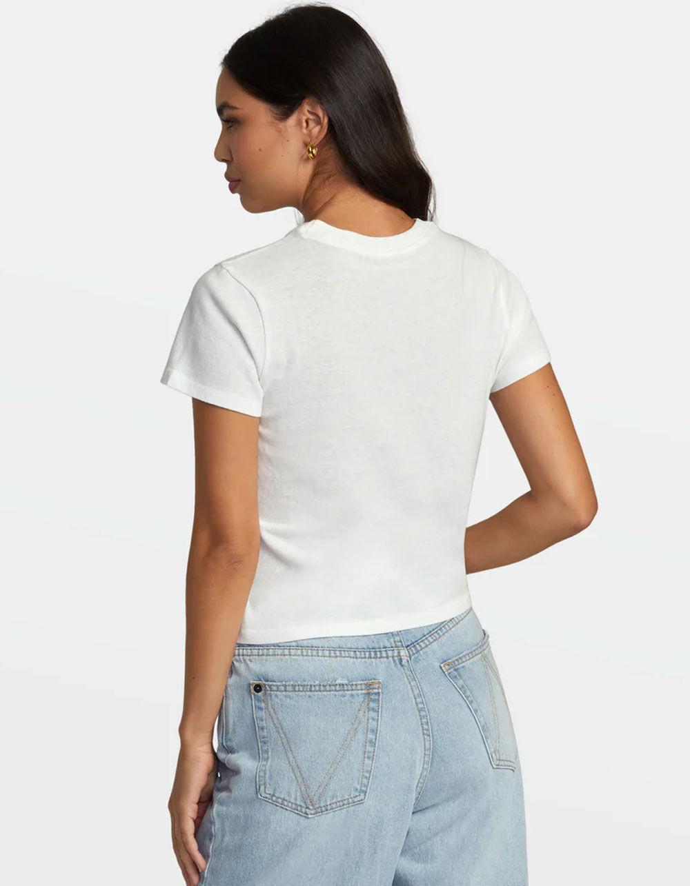 RVCA Whatever Womens Crop Tee Product Image