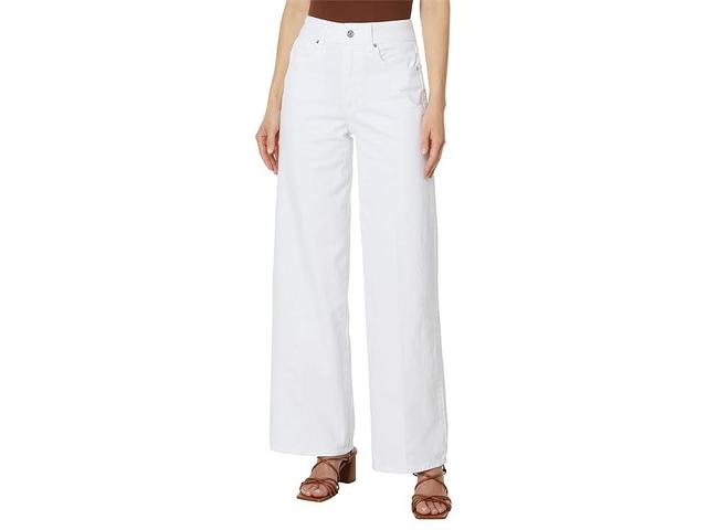 Paige Sasha 32 (Crisp White) Women's Jeans Product Image