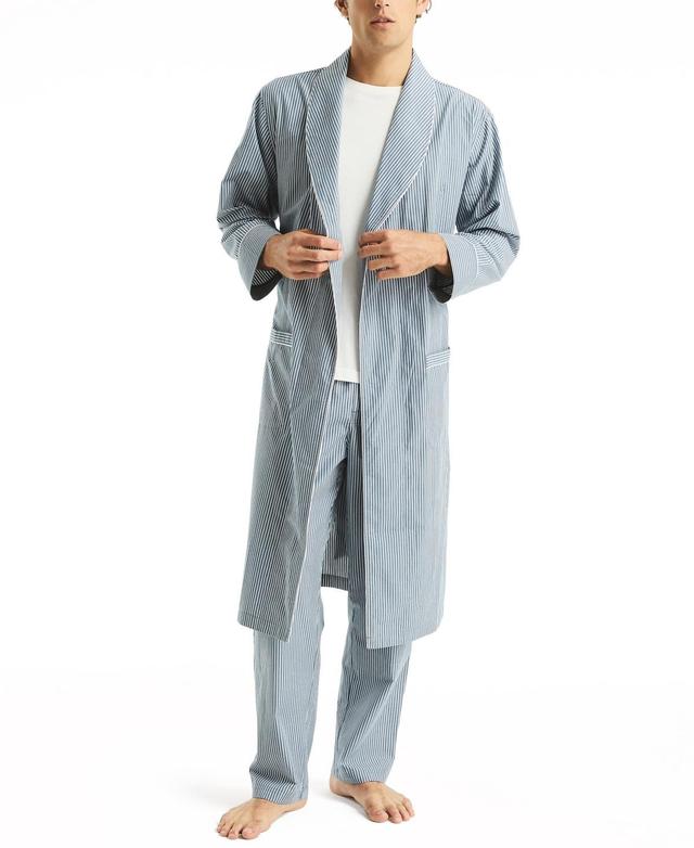 Nautica Mens Crafted Striped Robe Product Image