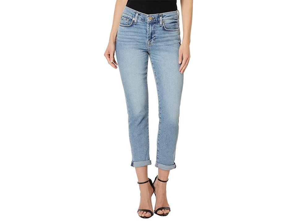 7 For All Mankind Josefina High Waist Ankle Boyfriend Jeans Product Image