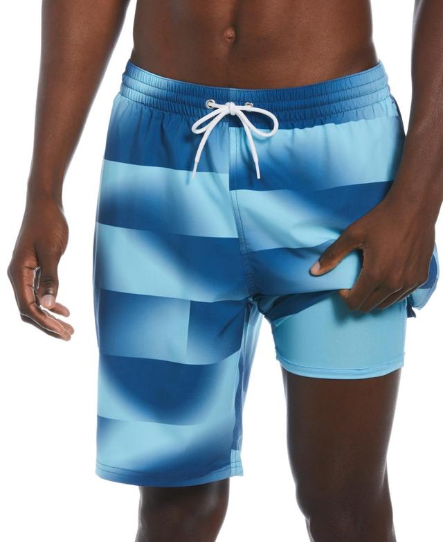 Nike Mens Water Stripe Ombre Colorblocked 9 Swim Trunks Product Image