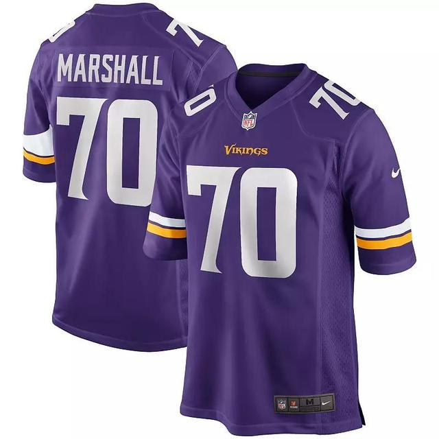 Mens Nike Jim Marshall Minnesota Vikings Game Retired Player Jersey Product Image