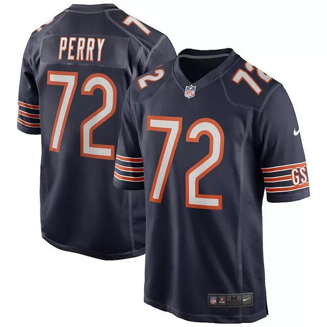 Mens Nike William Perry Chicago Bears Game Retired Player Jersey Blue Product Image