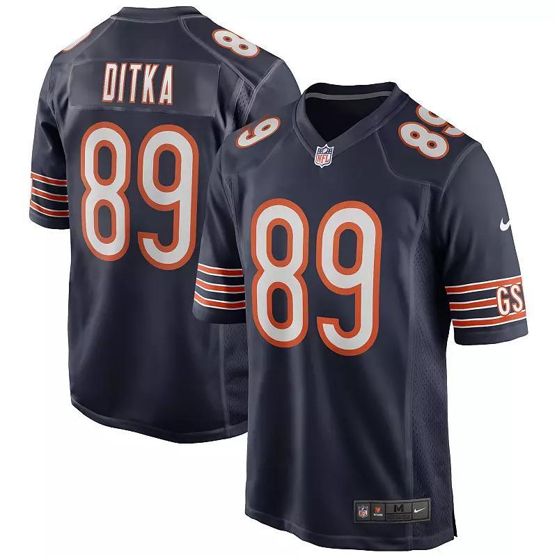 Mens Nike Mike Ditka Chicago Bears Game Retired Player Jersey Blue Product Image