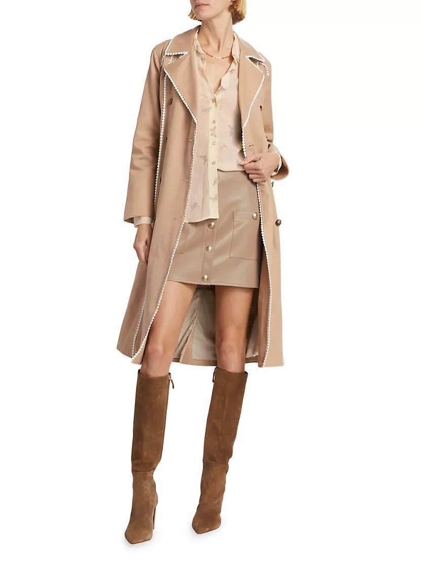 Venus Cotton Trench Coat Product Image