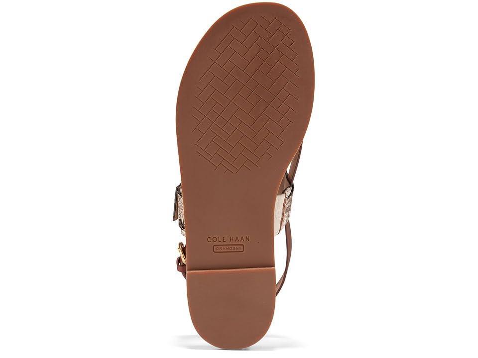 Cole Haan Anica Lux Buckle Sandals (Sandollar Soho Snake Print Leather) Women's Sandals Product Image