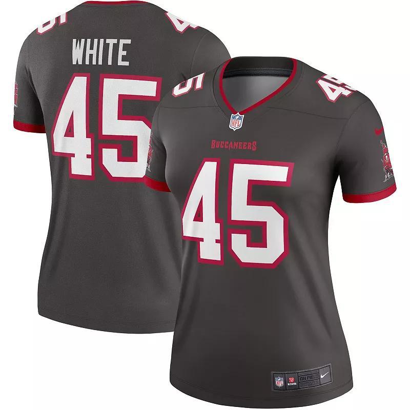 Womens Devin White Pewter Tampa Bay Buccaneers Alternate Legend Jersey - Pewter Product Image