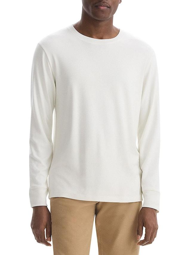 Men's Essential Tee Long Sleeve in Anemone Milano Product Image