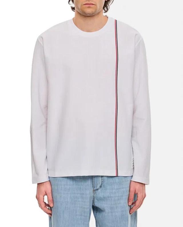 Cotton Oversized T-shirt In White Product Image