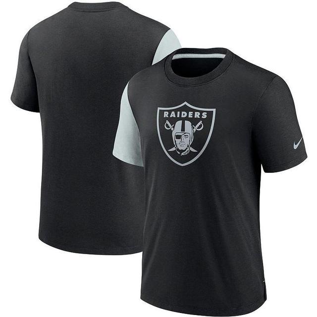 Mens Nike Black/Silver Las Vegas Raiders Pop Performance T-Shirt Product Image