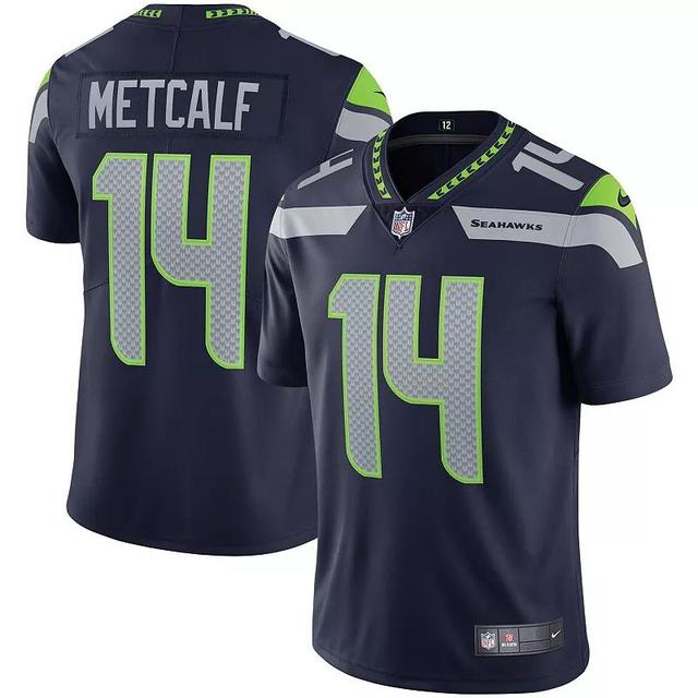 Mens Nike DK Metcalf College Seattle Seahawks Vapor Limited Jersey Blue Product Image