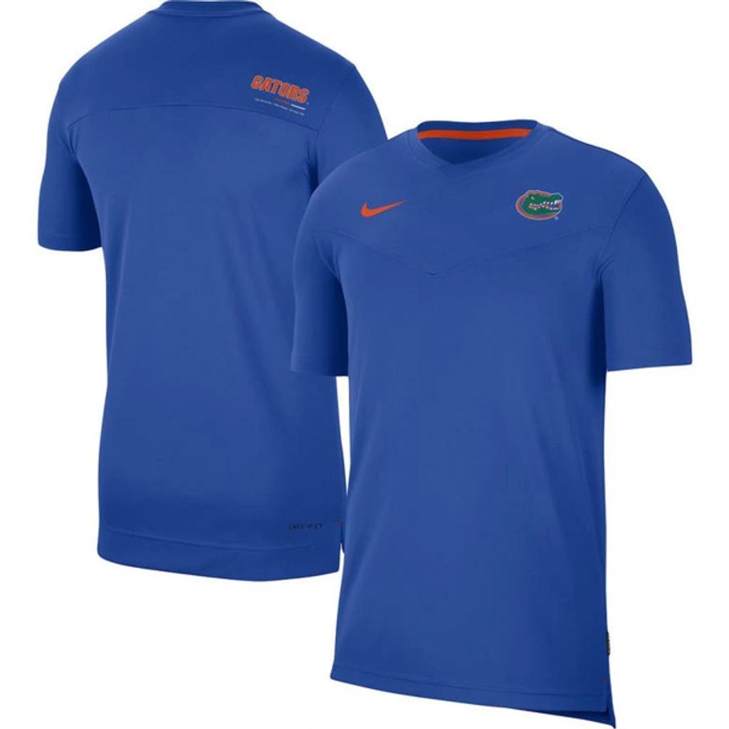 NIKE Royal Florida Gators 2022 Coaches Uv Performance T-shirt Product Image