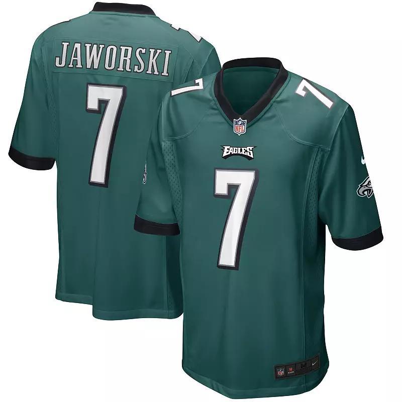 Mens Nike Ron Jaworski Midnight Philadelphia Eagles Game Retired Player Jersey Product Image