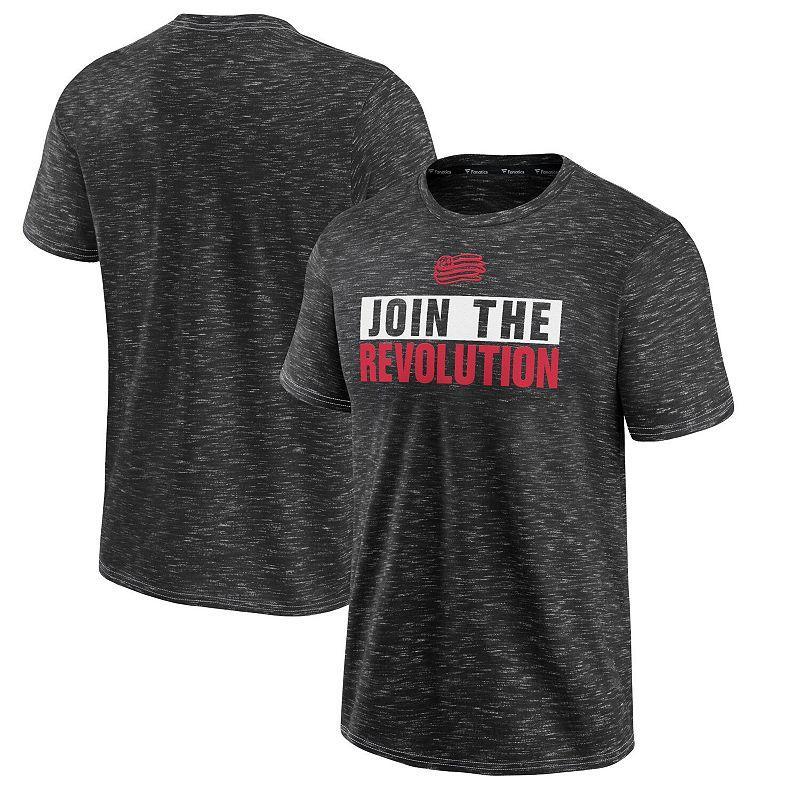 Mens Fanatics Branded Charcoal New England Revolution T-Shirt Product Image