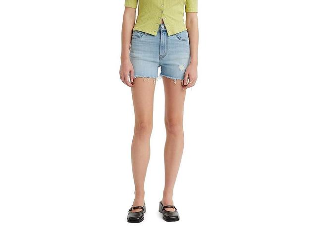 Levi's(r) Womens High-Rise Shorts (Broke Outlaw) Women's Shorts Product Image