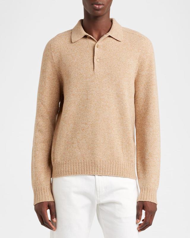 Men's Mastallone Wool Polo Sweater Product Image